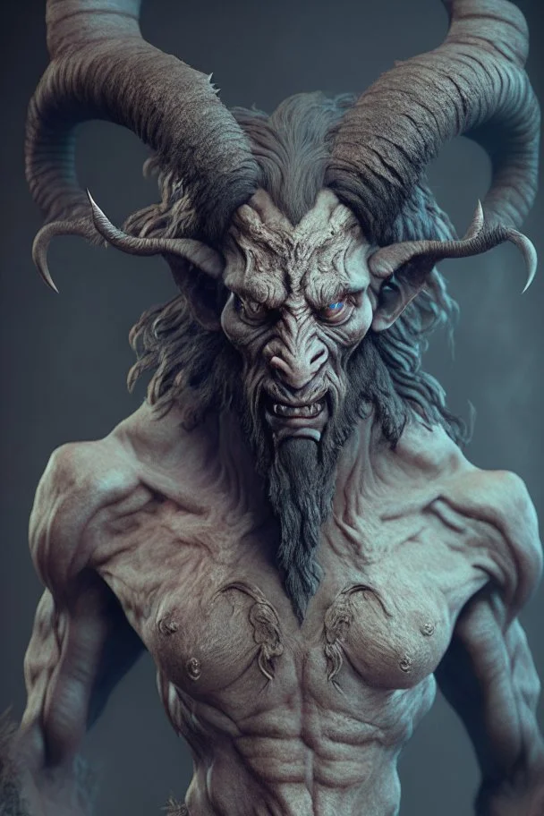 Satyr humanoid beast fused ,insanely detailed, 16k resolution, cinematic smooth, intricate detail