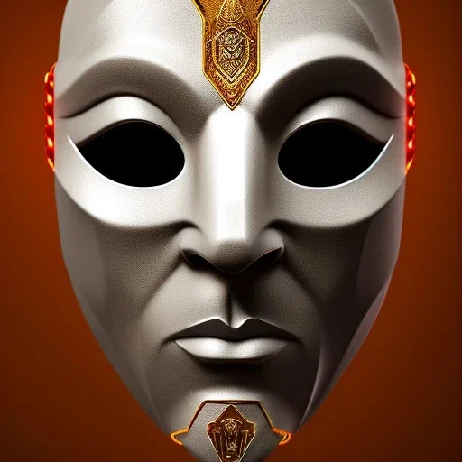 Mystery Zen Master mask,Ambiance dramatique, art background, dramatic lighting, volumetric lighting, hyperrealisme, 8k, high quality, lot of details, fit within portrait