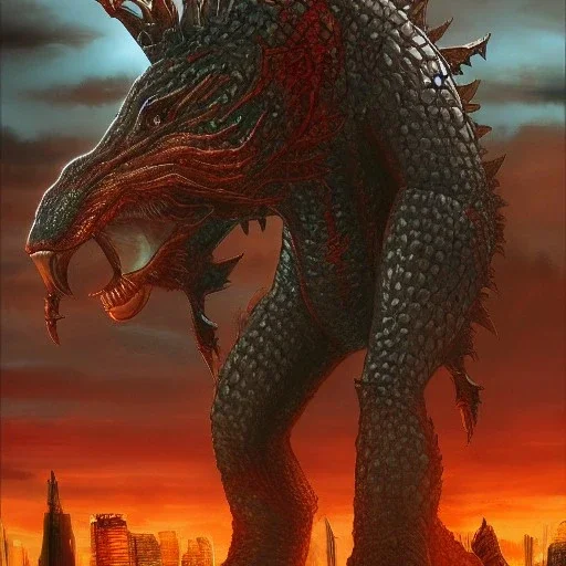 Kaiju by Jerome Bosch