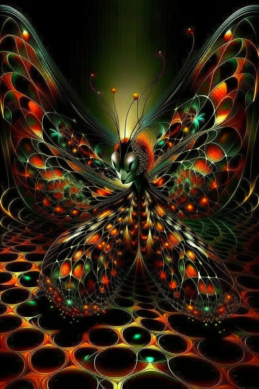 fractals, butterfly, Alvazovsky