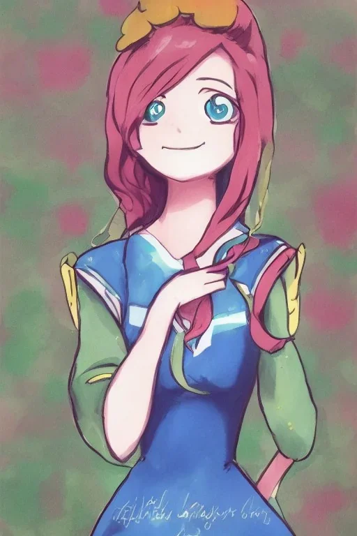 Portrait lady, full body shot, full-color medium shot FairyAcademia