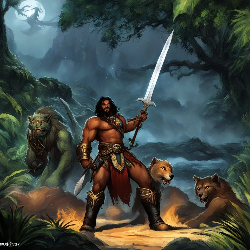 [digital artwork] Savage Tales