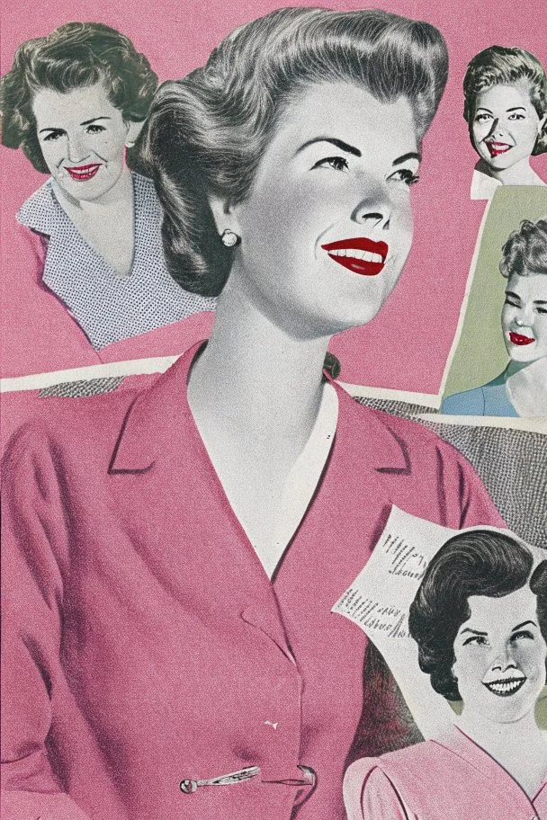 feminist portrait 1950s