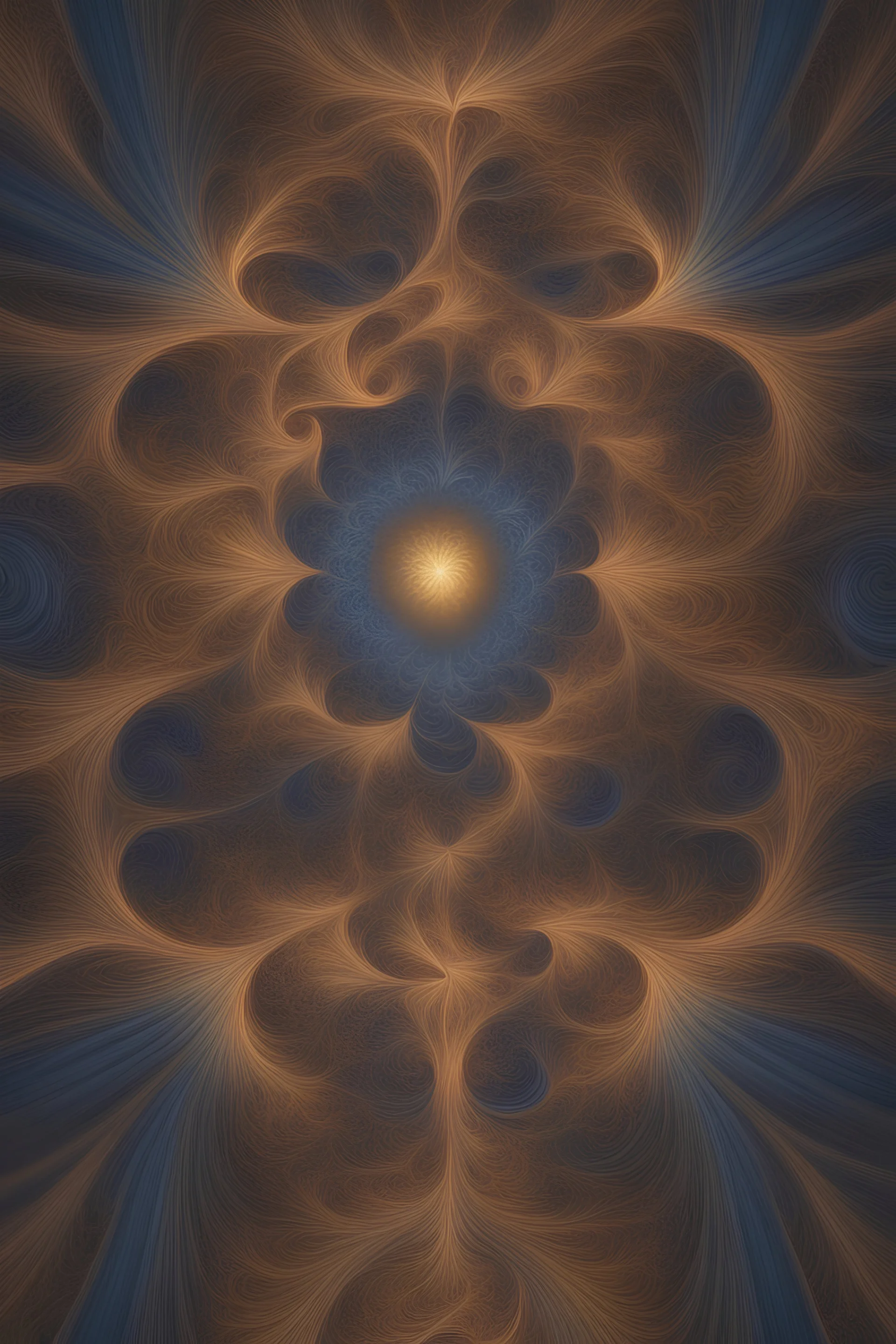 the fractal of experience; abstract art