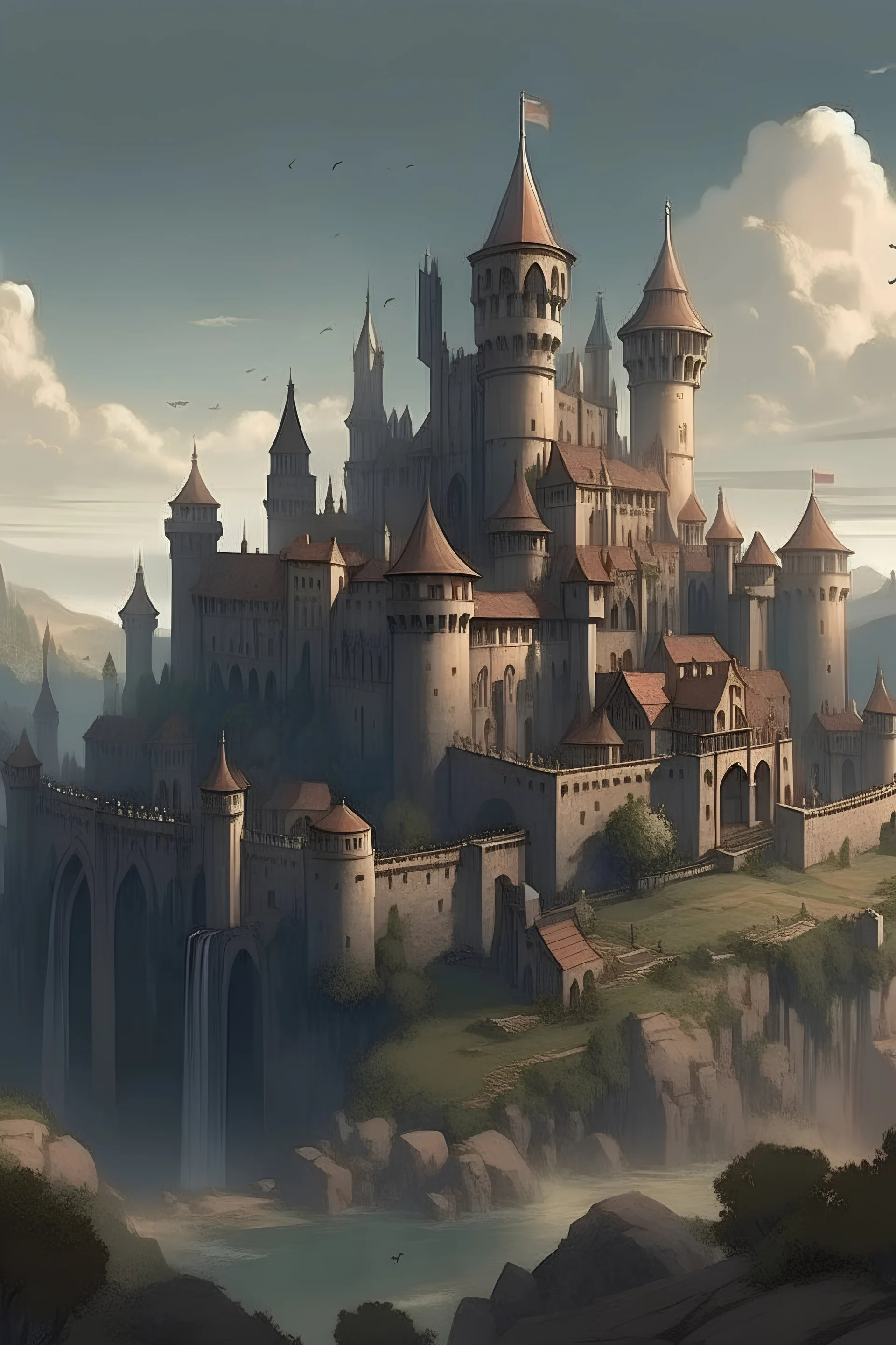 castle but it seems like the whole city