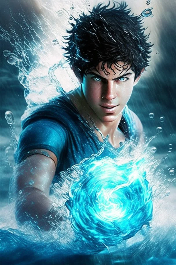 Percy Jackson with water powers