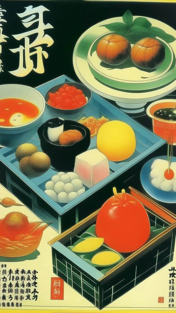 Japanese oden Ad 80s