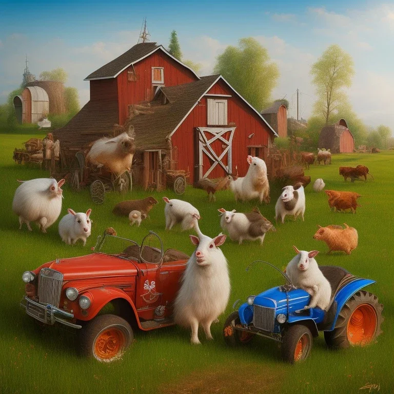 Funny Farm Friends