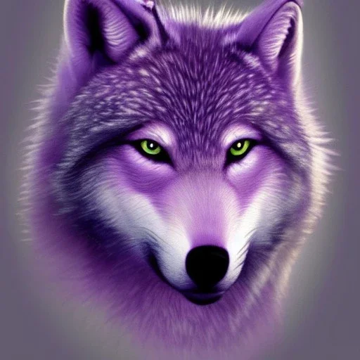 Purple wolf