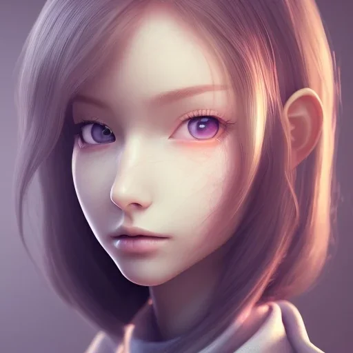 Anime, female student studying by the window,perfect face, cool face, ultra detail, unreal engine 5, cinema4d, sun light, studio lighting --ar 1:1 --v 4