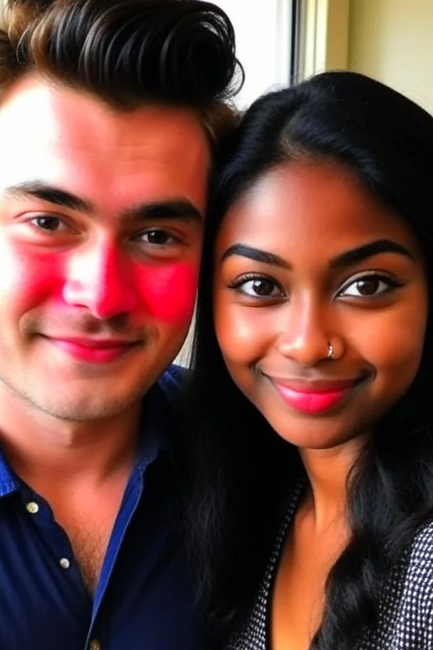 interracial couple( Indian wife and Nigerian husband)