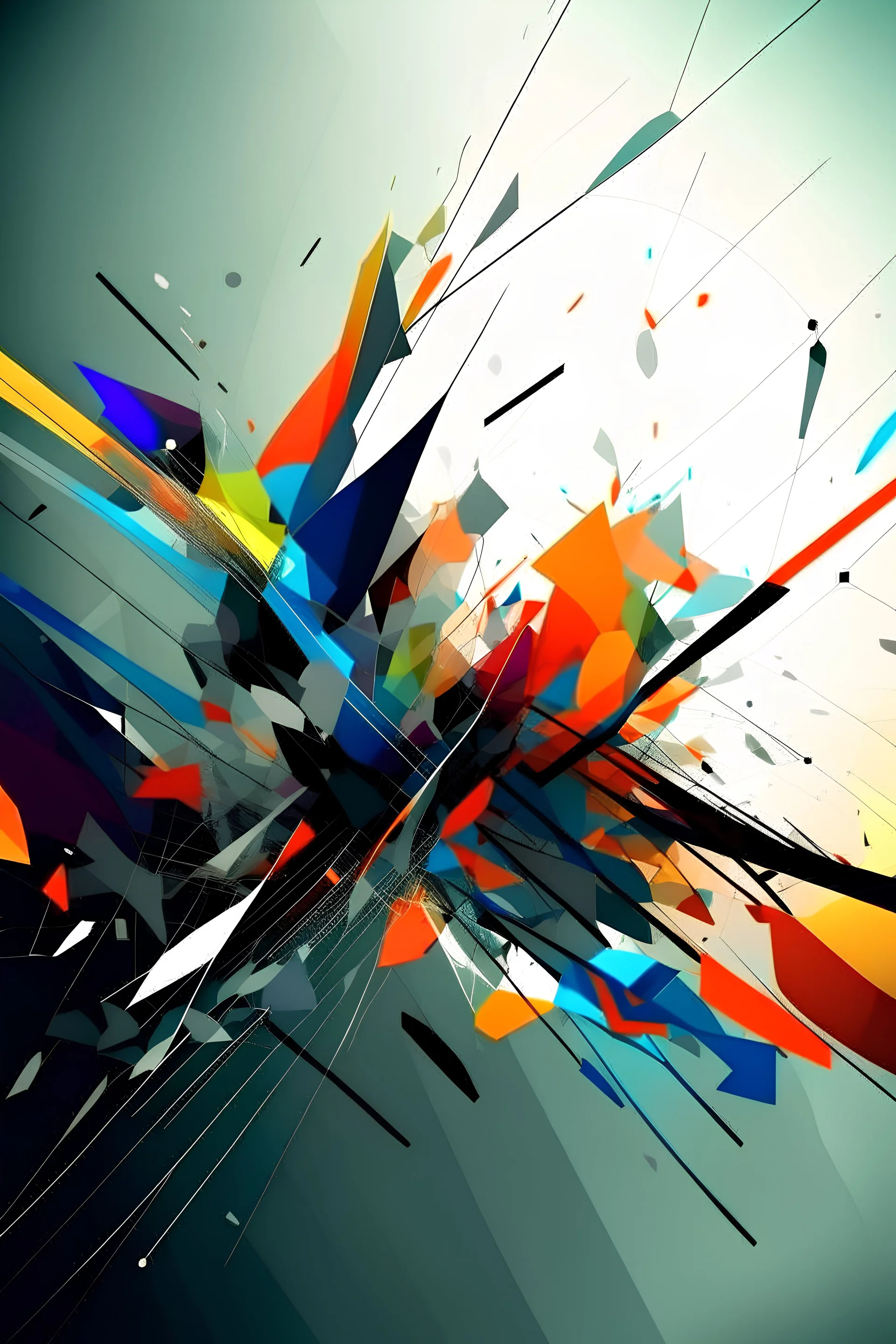 chaos versus order abstract metaphor