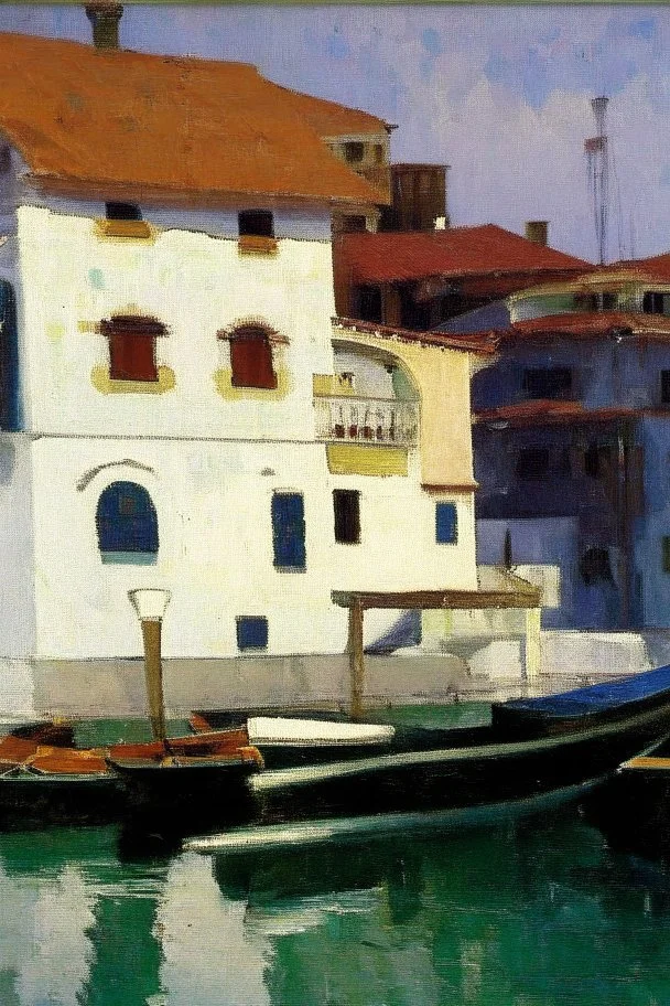 Joaquin Sorolla y Bastida (seaside houses venice