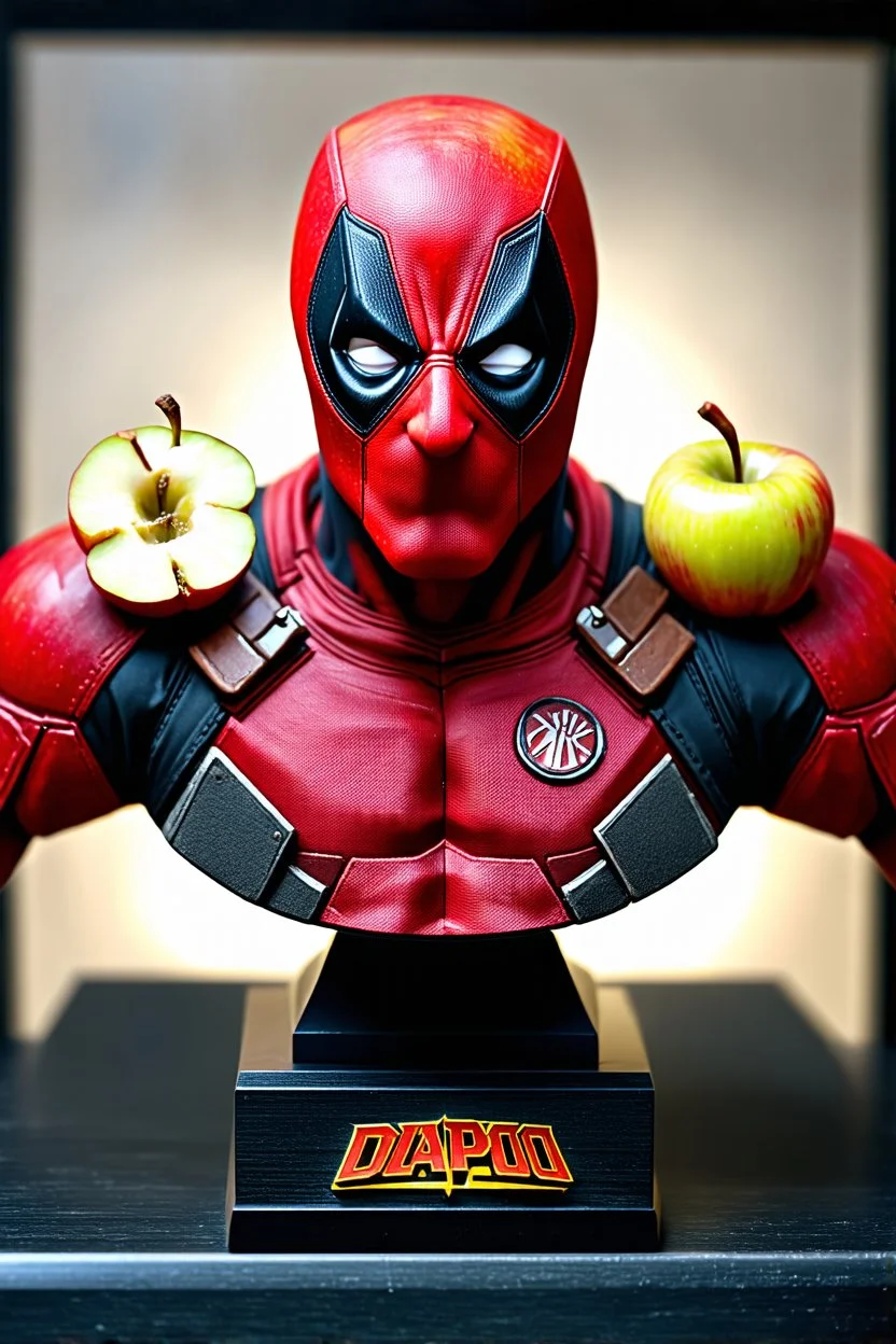 dead pool head and shoulders bust unraveling like an apple rind