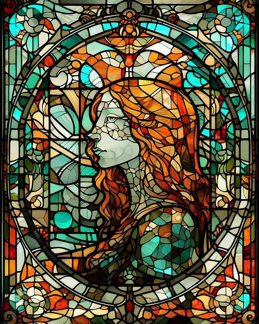 Fiona Staples . STAINED GLASS