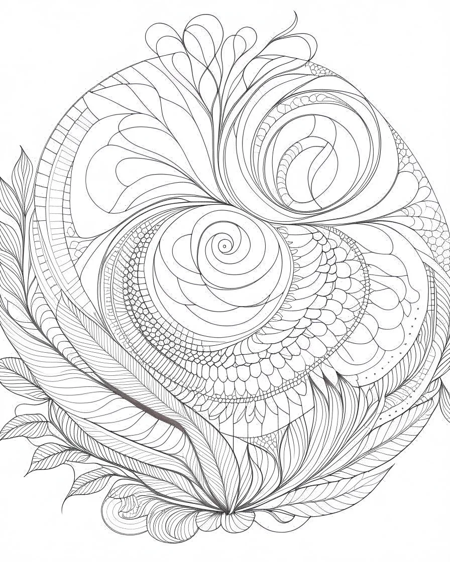 Coloring pages: Relaxation