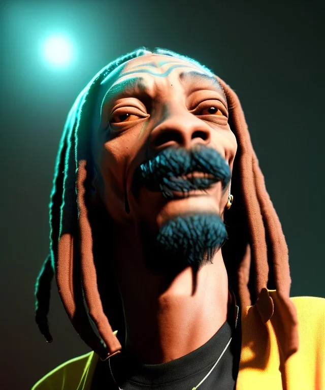 Snoop Dogg, veed burning with dollars, jungle background, hyper realistic