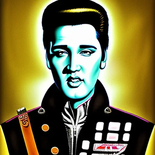  velvet Elvis painting