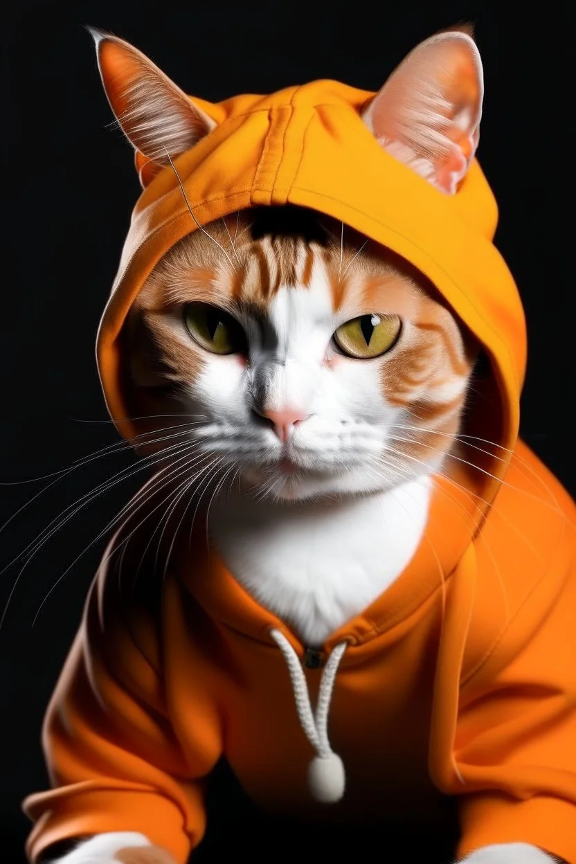 orange eminem cat rapping