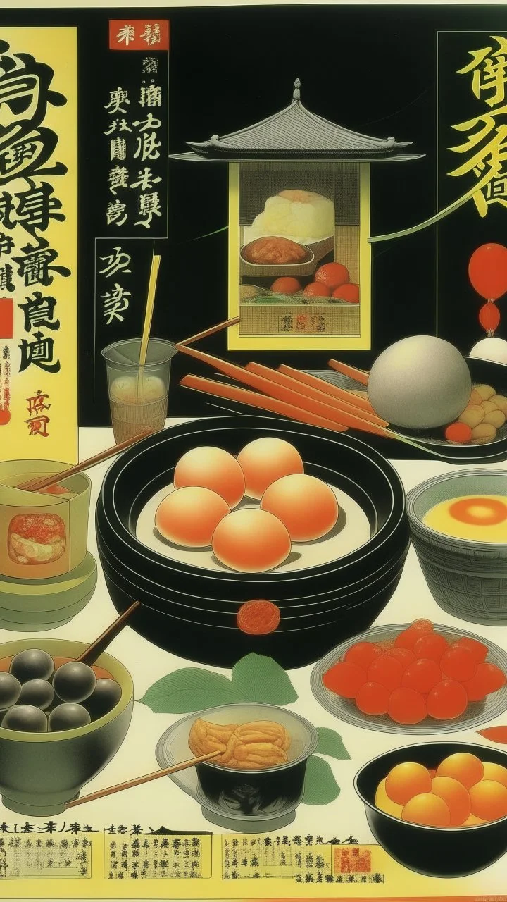 Japanese oden Ad 80s