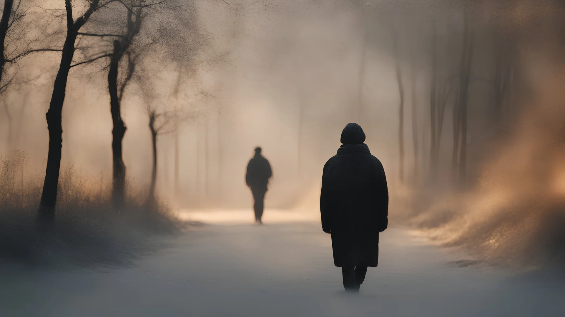 {{abstract}}, mystery, Man covered with black haze, walking to the star, tilt shift, soothing tones, high quality, film grain, Fujifilm XT3, sharp focus, soft light, soft cinematic light, sharp, intricate details, black background