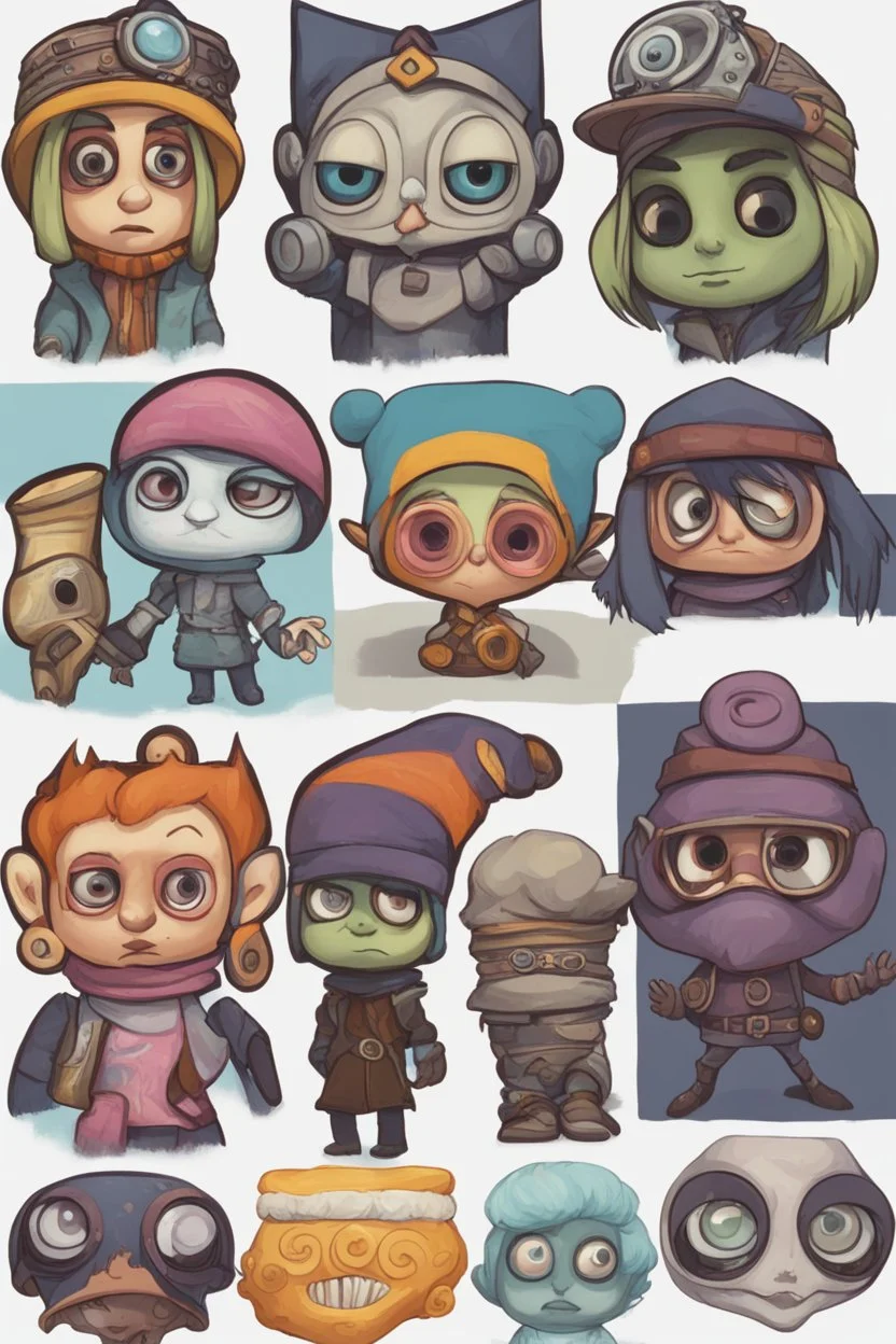 big eyes psychonauts little person bandit king glacial