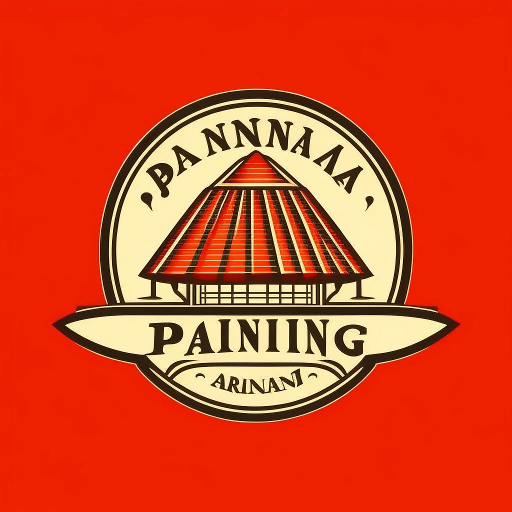 Dining Pavilion logo in the style of Frankie & Benny's.