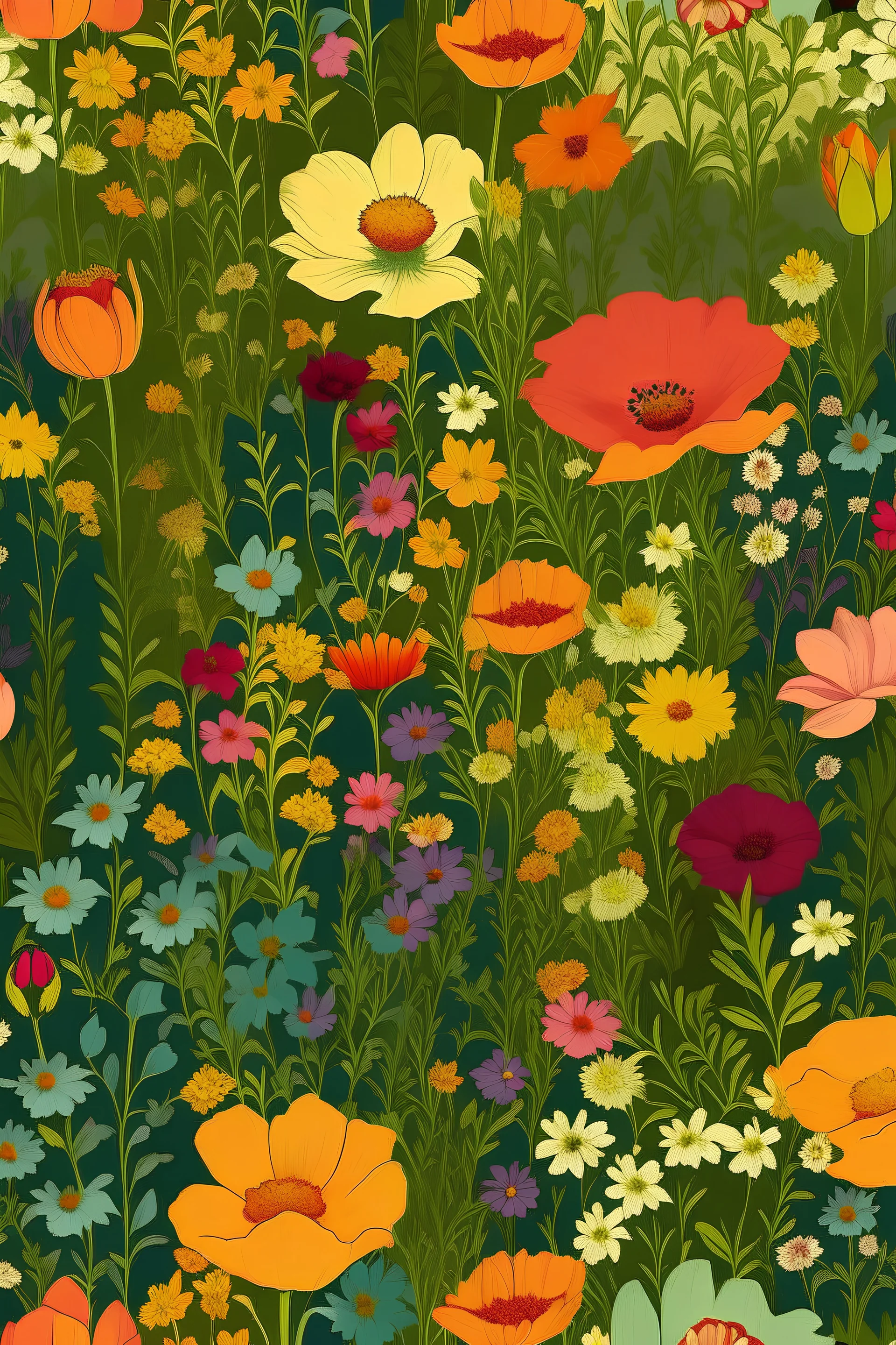 Field of flowers