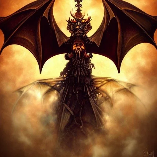 Fantasy Art, Steam Punk, Dragon, Fire, Wings, Dystopian, Futuristic, Greed, Demons, Human face