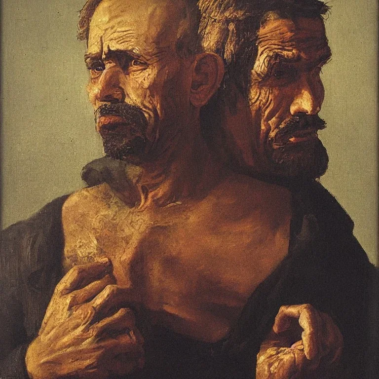 portrait of a helpless man by almeida junior