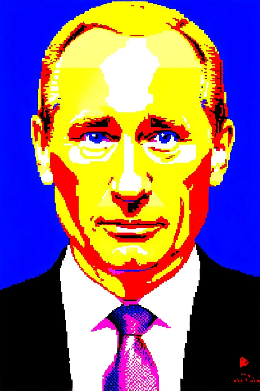 pop art pixels 1000 images warhol style x putin