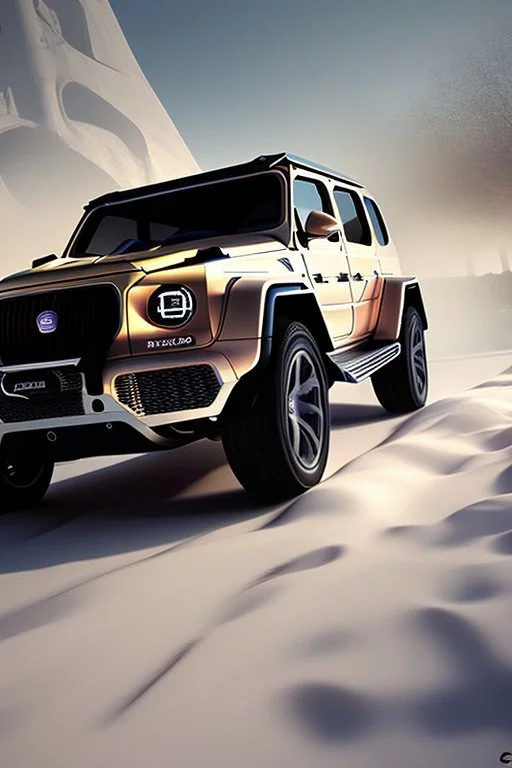 Bugatti G-Class Fusion, Photorealistic, 4K