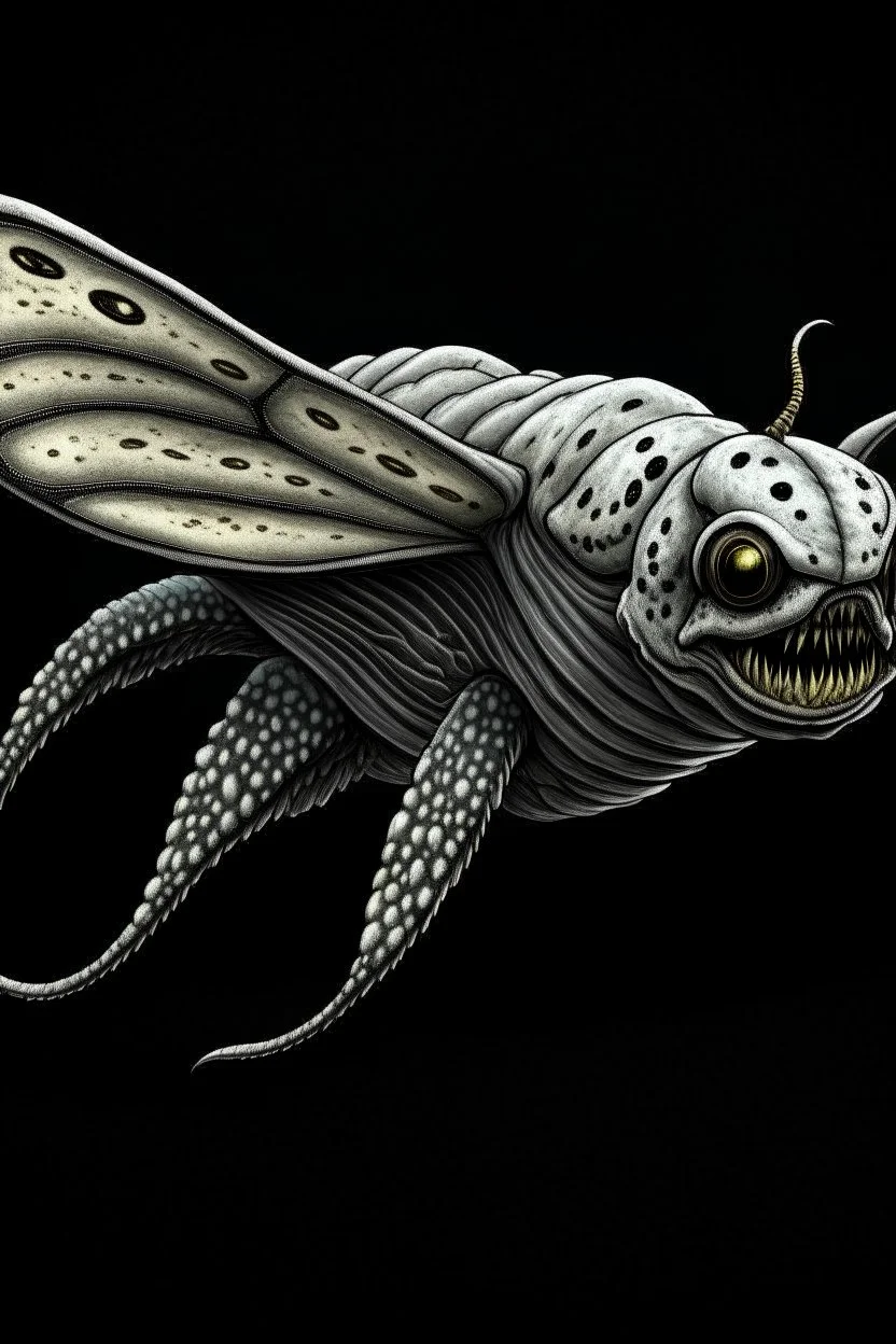 Moth / shark hybrid