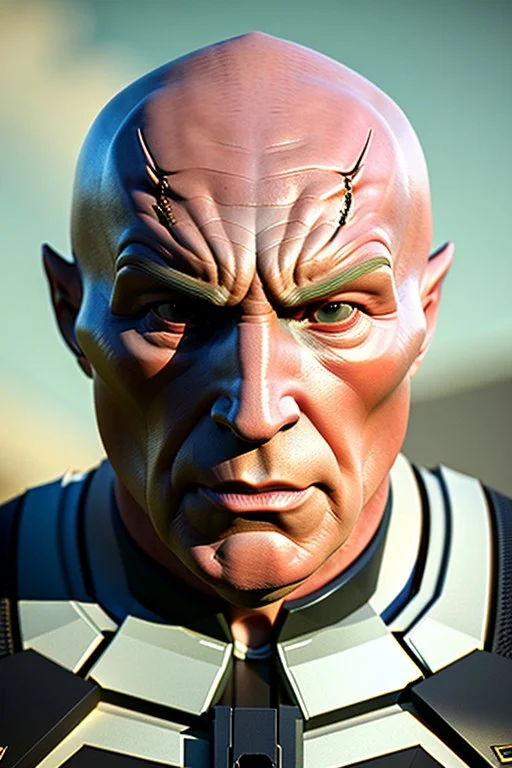 Beast, realistic, 8k, cinematic, in the style of Captain Picard from Star Trek TNG, dramatic light, full body, cinematic, photo realistic, portrait Photography, Depth of Field, hyper-detailed, beautifully color-coded, insane details, intricate details, beautifully color