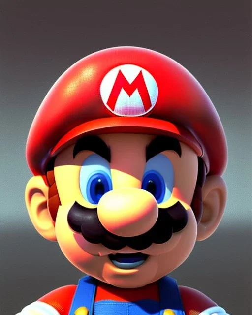 Detailed mario as a robot, intricate details, full body portrait, keep head in frame, slight, black Japanese motif, concept art, highly detailed, digital painting, concept art, sharp focus, illustration, art by Yoji Shinkawa, WLOP and greg rutkowski and alphonse mucha and artgerm and yanjun Chen and Junji ito and Makoto Shinkai, HDR, octane render