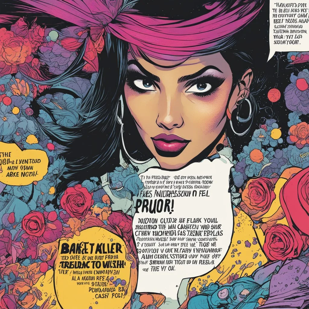 From Junior Baker the Righteous Faker #1 (Sept. 2023); art by Ryan Quackenbush, design by Sonia Harris, lettered by Rus Wooton, written by Joe Casey.