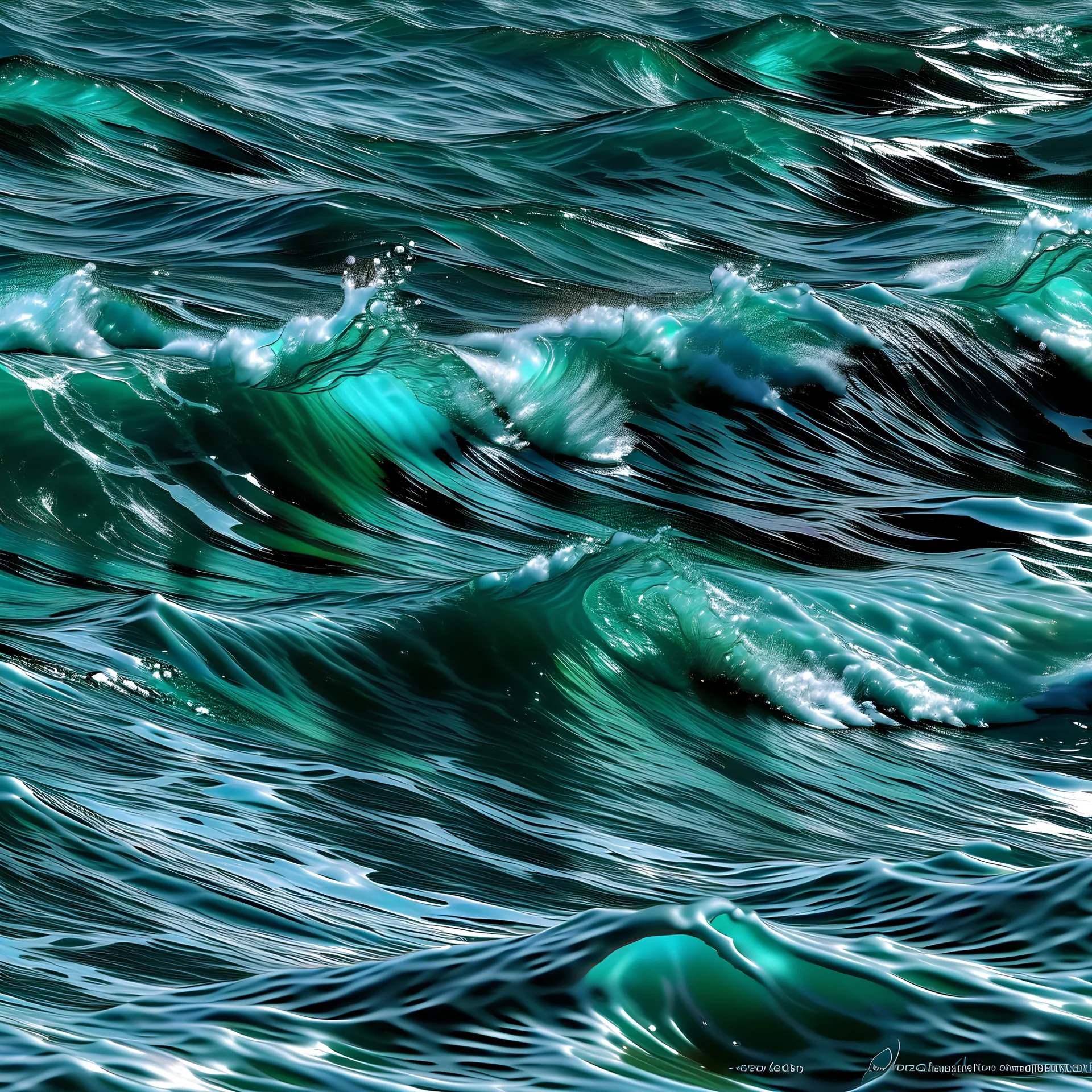 waves in the water