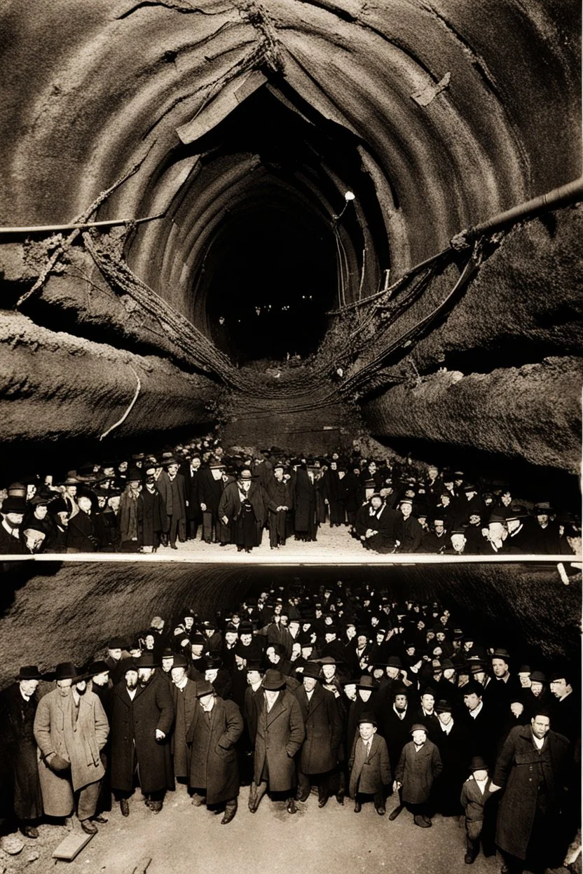 Jews tunneling under New York