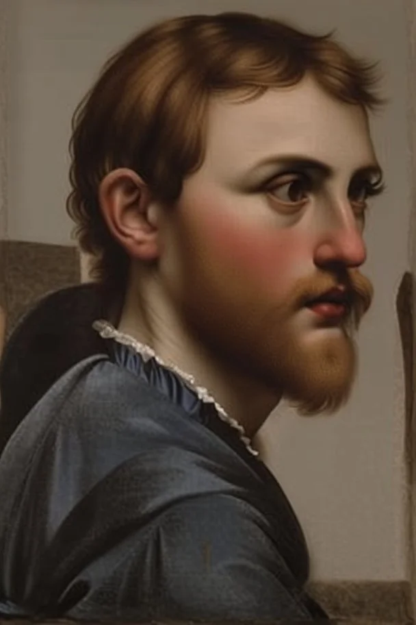 portrait by andrea del sarto