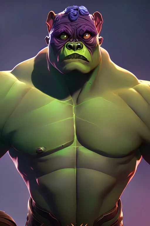 alien french bulldog musculature hulk body HD strong french bulldog hulk marvels Warcraft 64k