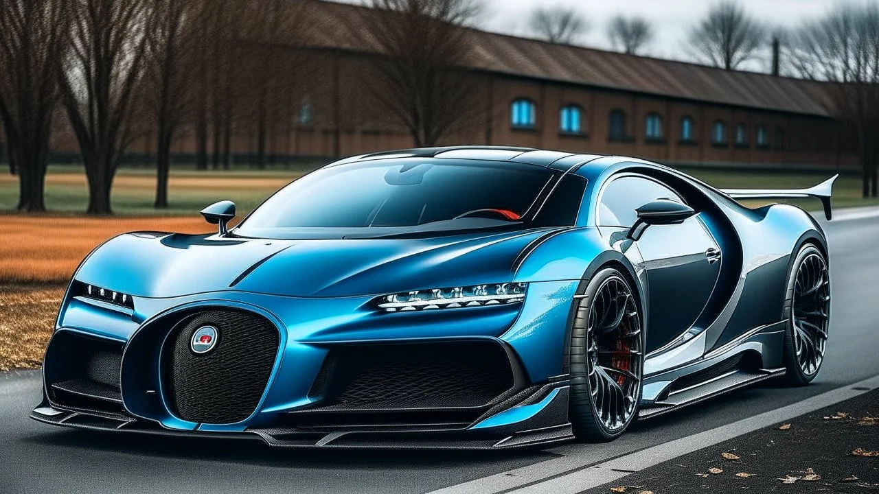Cross between a dodge and a bugatti chiron