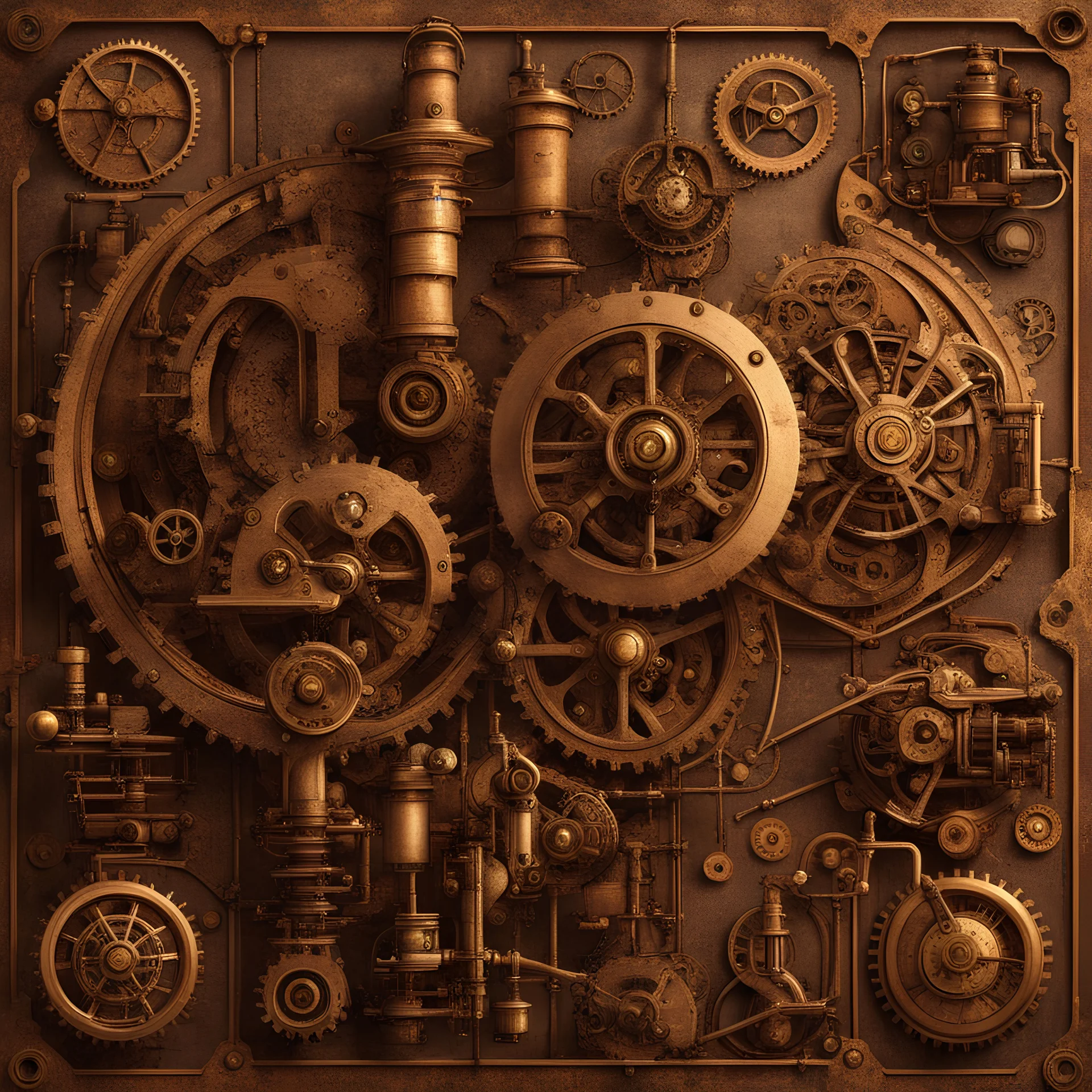 steampunk machinery