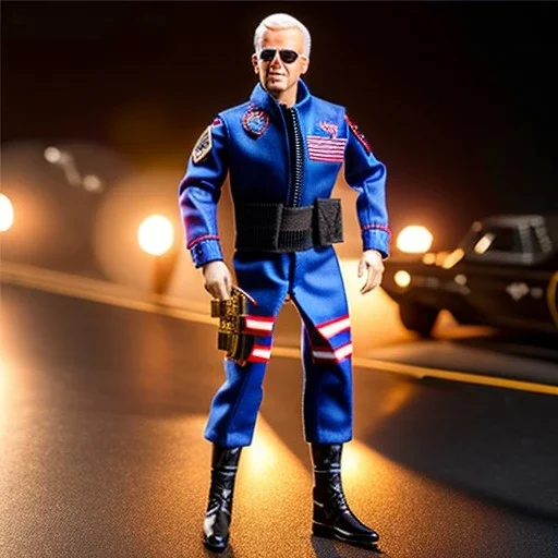 G.i. Joe toy doll Joe Biden face sunglasses bomber jacket with boots full body in package 2020