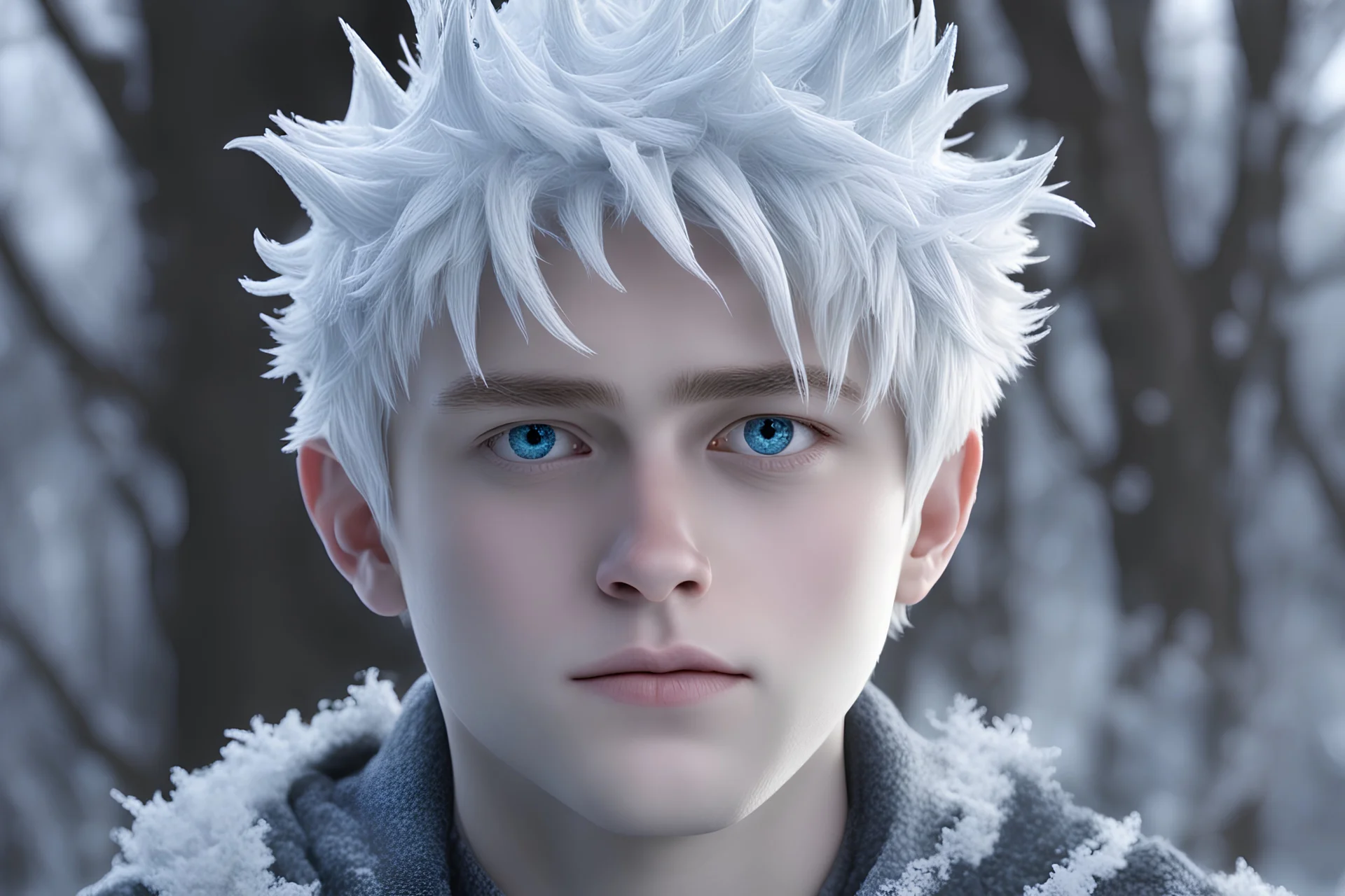 Bryce Frieze looks like Jack Frost who's a teenager at 13-16 years old