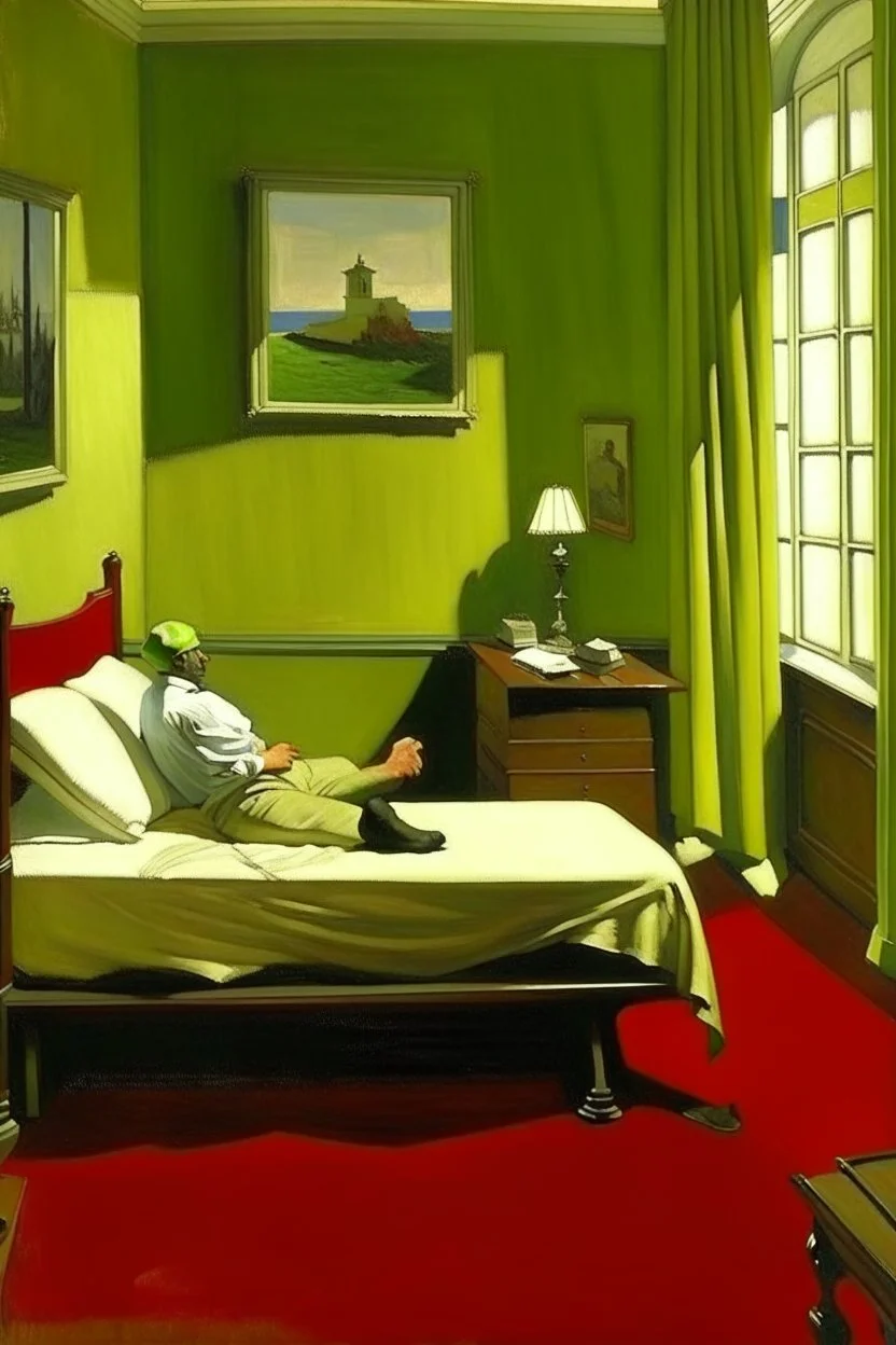 the death of a cuban dictator by edward hopper