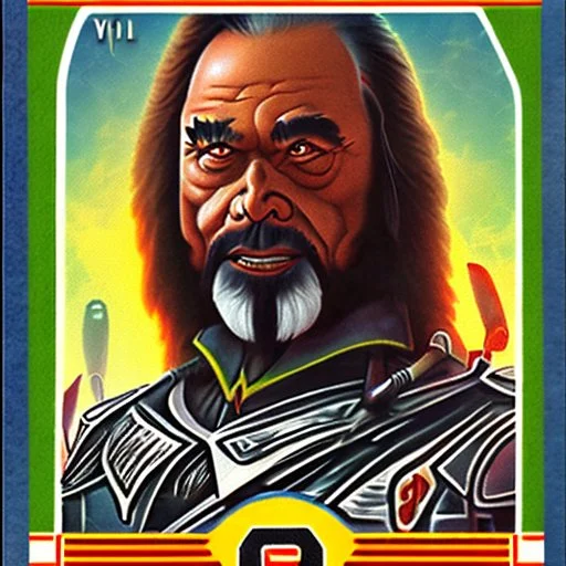 Klingon Baseball card