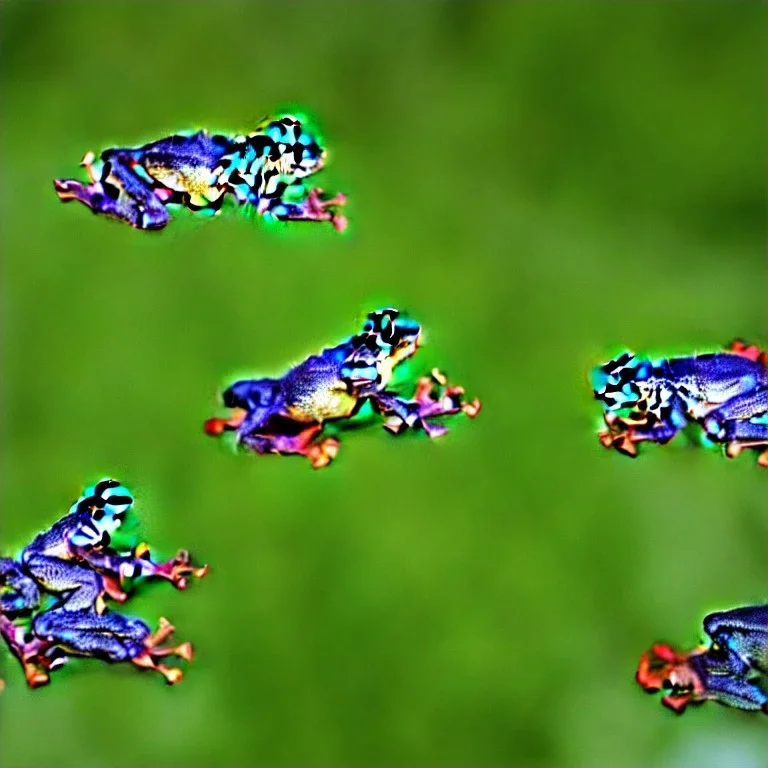 frogs falling from sky