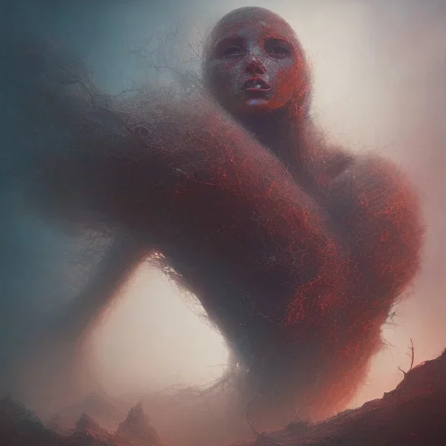 superhero, woman, photographer. oil on canvas, volumetric lighting, beksinski