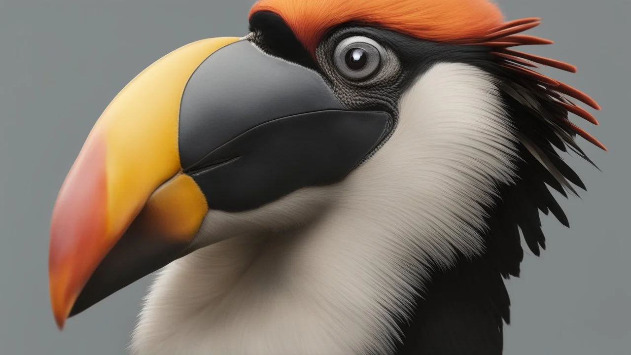 Toco Toucan Beak Animal Vulture Feather , hyper details, front short.