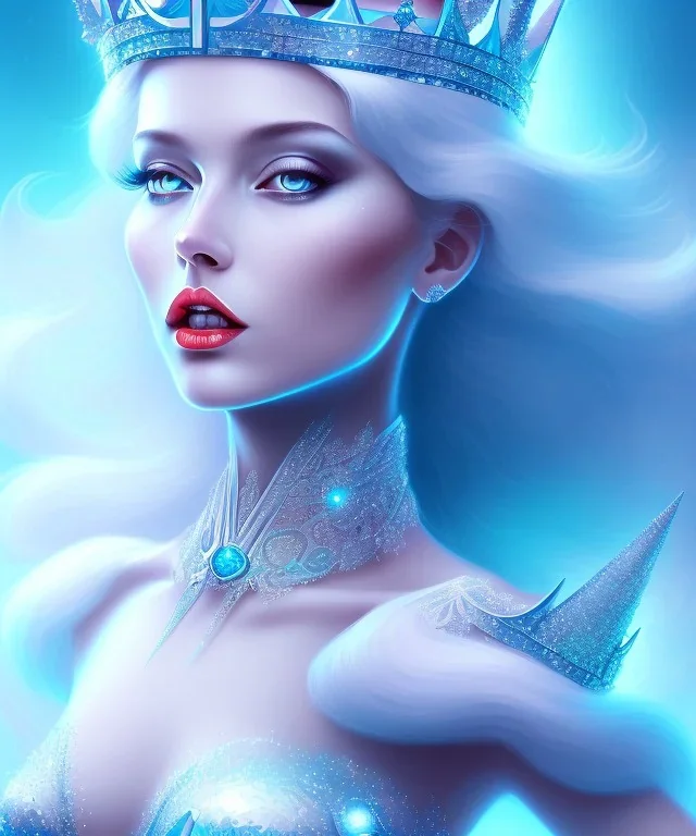 Ice crystal queen full image